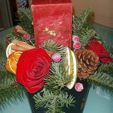 Candle Table Arrangement
