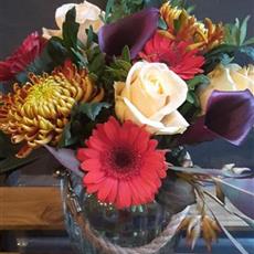 Sweetie Jar of Flowers Vibrant 